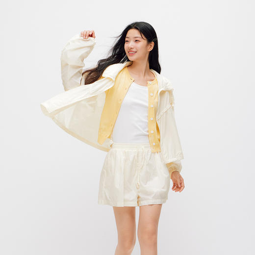 森马套装女夏季防晒凉感短裤oversize外套2026新款气质户外两件套 商品图2