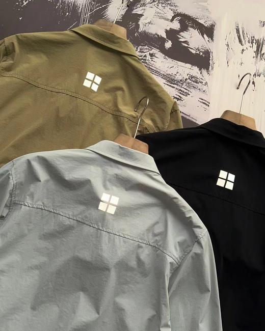 F032936三色新款户外口袋战术压胶衬衫上衣外套夹克 商品图4