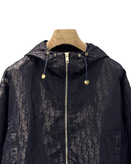 女款提花短款连帽冲锋衣外套la010 商品图2