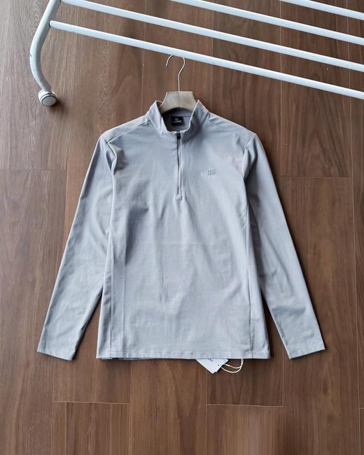 F032925四色户外小立领半拉链男士运动速干长袖上衣 商品图7