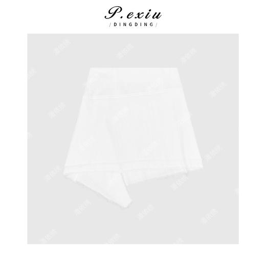 04-1潘依绣丁丁宠粉韩系设计款拼接百搭半身裙Q9059 商品图1