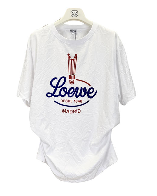 中性款印花褶皱可调节短袖T恤ba014 商品图1