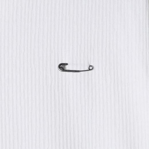 SDSA男装2026新款高贵轻奢老钱风撞色假两件圆领T恤百搭简约上衣 商品图2