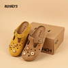 和诚行2026夏季新款外穿软底不累脚包头半拖卡通洞洞鞋勃肯拖鞋0010856 商品缩略图4