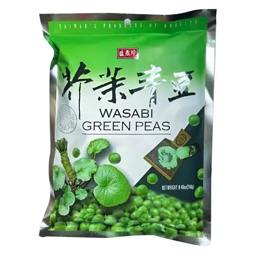 盛香珍芥末青豆240g 商品图0