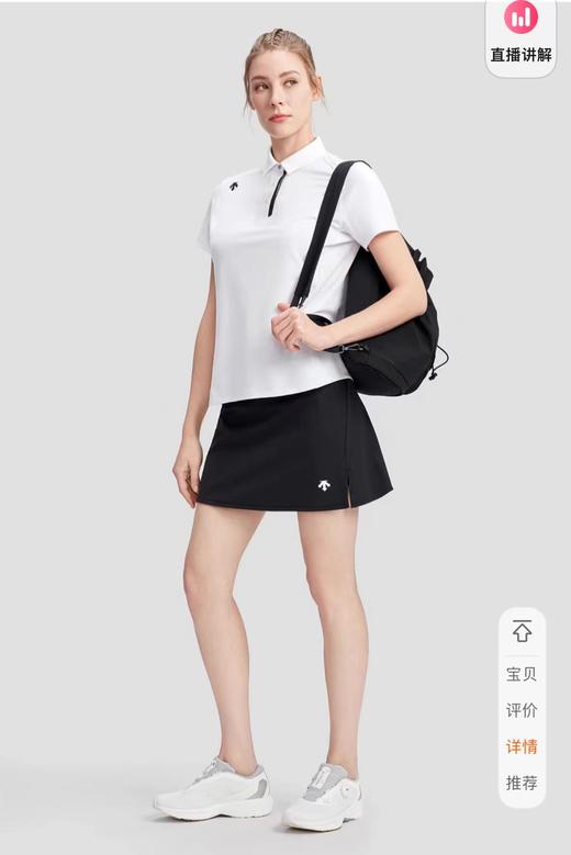 F032904日常通勤女款吸湿排汗舒适透气短袖翻领POLO衫 商品图6