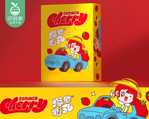 电白蛙语番茄礼盒（850g±30g/箱） 商品图3