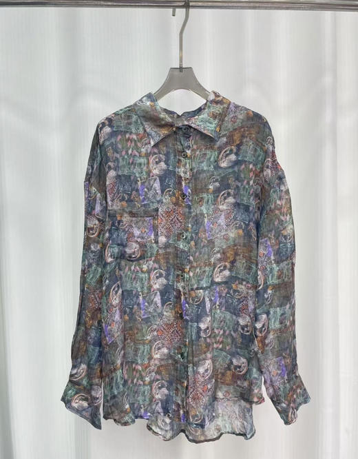 原单新款苎麻衬衫 商品图5