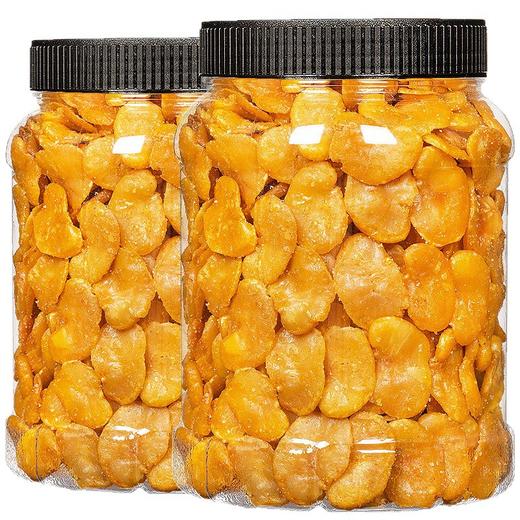 【整整500g❗牛肉味兰花豆瓣罐装】香酥吮指，五香牛肉味豆瓣，口感酥脆/饱满大片，优选饱满大颗去壳蚕豆，咸香可口香脆宜人，下午茶休闲零食炒货小吃，休闲零食炒货小吃香蚕豆下酒菜 商品图3