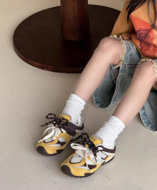 🔥岁愿高品质旗舰版｜【岁愿儿童重工双鞋带双网运动鞋四季款RZ-113】 宝妈闭眼冲！年度王炸童鞋来了✨ 四季可穿的重工双网运动鞋，颜值质感双在线 商品图4