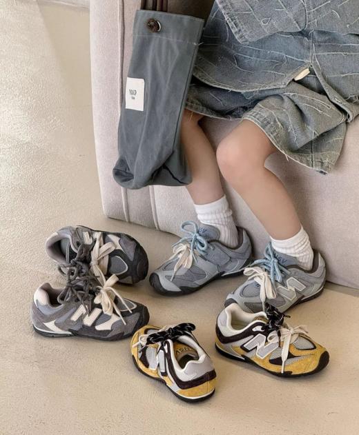 🔥岁愿高品质旗舰版｜【岁愿儿童重工双鞋带双网运动鞋四季款RZ-113】 宝妈闭眼冲！年度王炸童鞋来了✨ 四季可穿的重工双网运动鞋，颜值质感双在线 商品图0