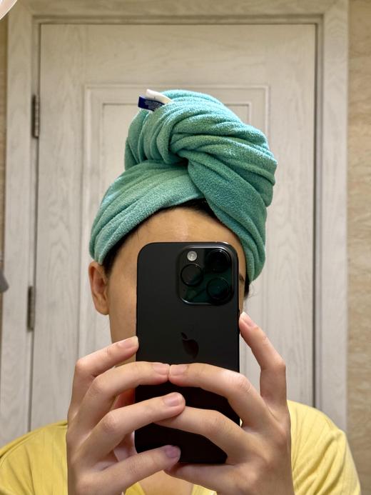 云仓 干发帽天花板 A家【第五代】超强速干吸水干发方巾 商品图4