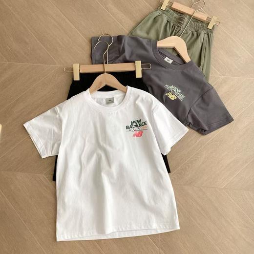 直发【 2623两件套】客供面料，棉性高！Nb印花韩系T梭织裤套装 商品图5