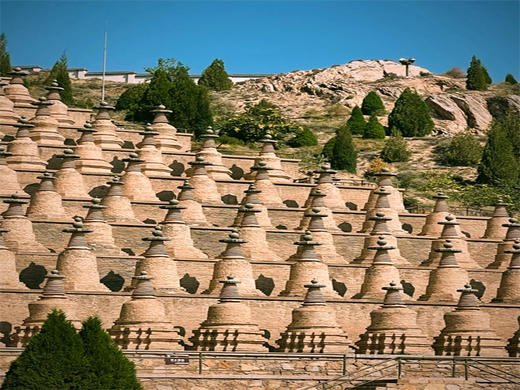 五一5日【宁夏全景】宁夏环线の贺兰山岩画-镇北堡西部影城-西夏王陵-黄河双绝沙坡头-66号公路-青铜峡-水洞沟 商品图10