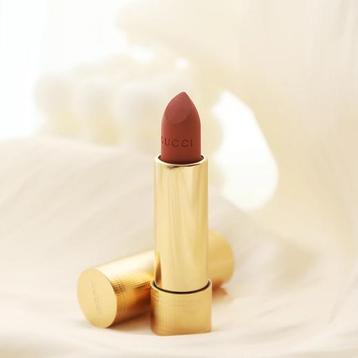 【送礼袋】Gucci古驰馥郁唇妆两件套  绮梦馥栀女士香水浓香100ml+古驰金管口红正装3.5g  香港直邮 商品图8