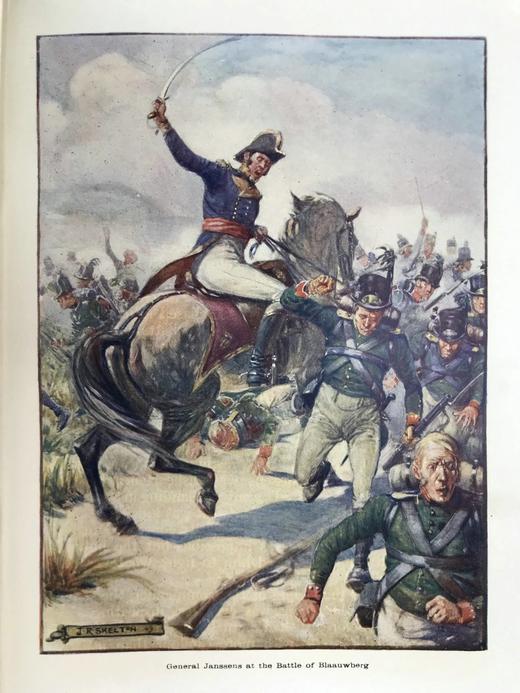 约20世纪早期 科尔文《帝国传奇：南非》 12幅彩色插图 漆布精装32开 商品图13