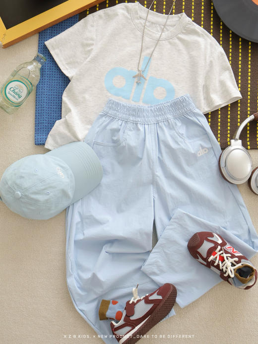 儿童夏日套装凉感T+速干裤一套 商品图7