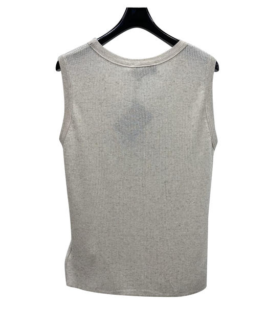 女款logo刺绣针织背心zh020 商品图1