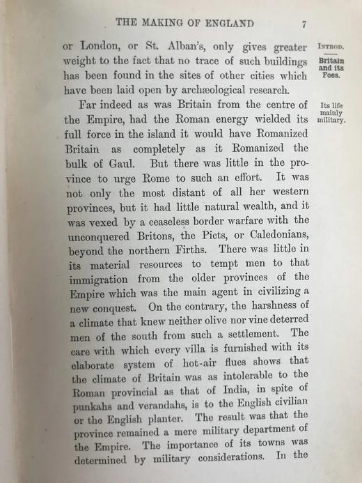 1897年 格林《英格兰的形成》（全2卷核合订本） 全真皮精装36开 商品图7