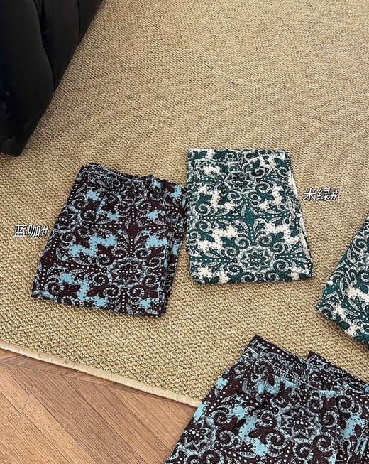 亚麻波西米亚风阔腿裤 商品图10