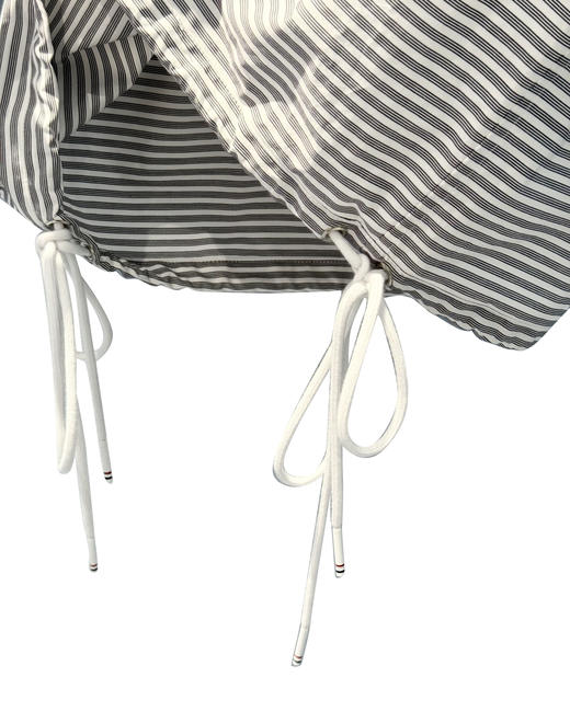 女款条纹抽绳短袖polo衫hu022 商品图2