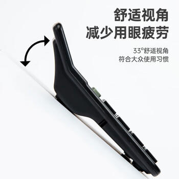 齐心（COMIX）双电源桌面办公计算器 12位大屏幕桌面计算机837 学生办公文具用品 C-330 商品图3