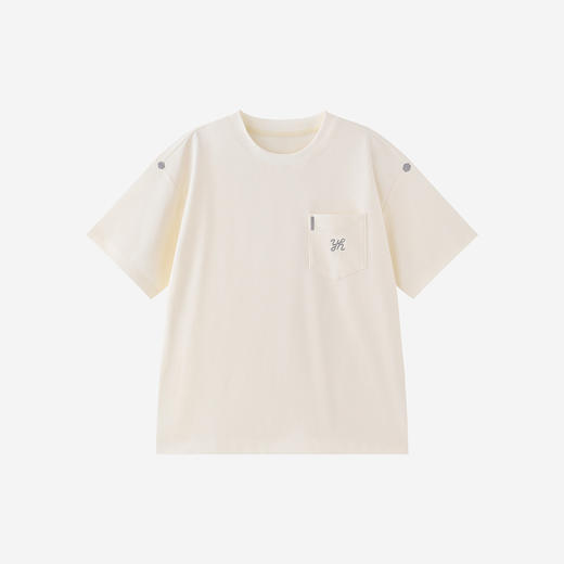 英氏儿童衣服男童短袖T恤夏季凉感吸湿速干短袖运动简约抑菌T恤 商品图4