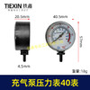 【货号00924】车载充气泵压力表4MM宝塔气压表锂电打气泵压力表直表40塑料表 商品缩略图0