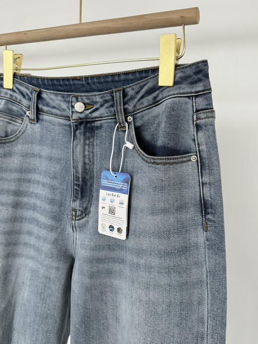 【秒杀价已调 直接拍】开放日有售 江南 莱赛尔棉 新升级 小直筒弹力 软牛仔裤 显瘦神裤 商品图10