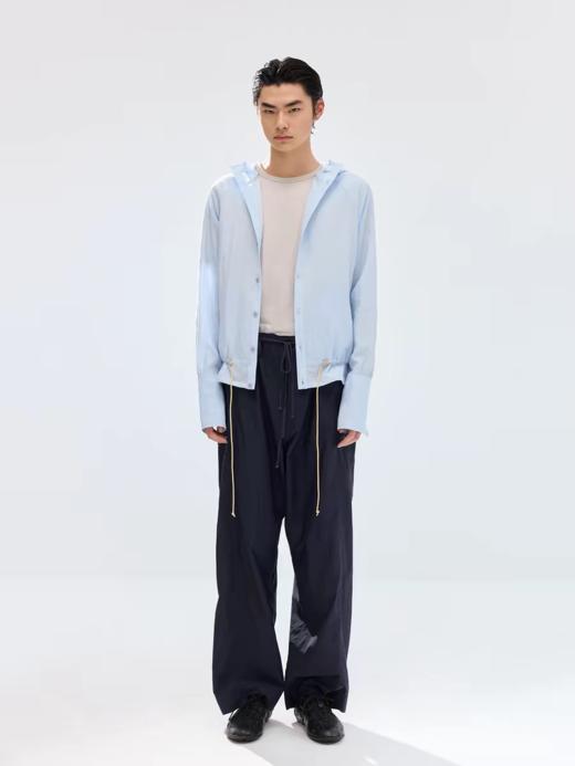 Simple Project/K2619/尼龙抽褶剑道裤 商品图3