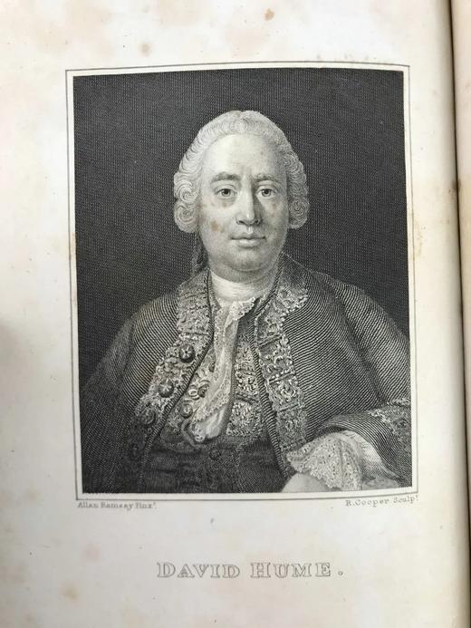 1822-1823年 大卫·休谟《英国史》（全8卷） 配版画肖像插图 全真皮精装大32开 商品图2