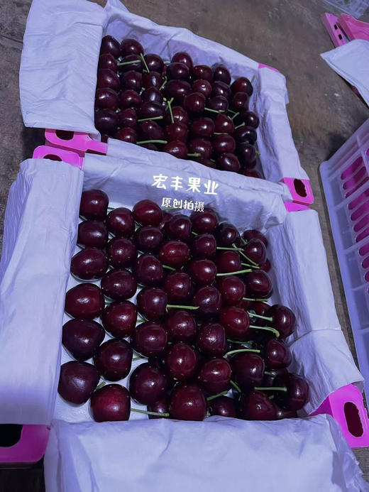 宏丰精选  美早樱桃 口感好 颜色黑红， 商品图10