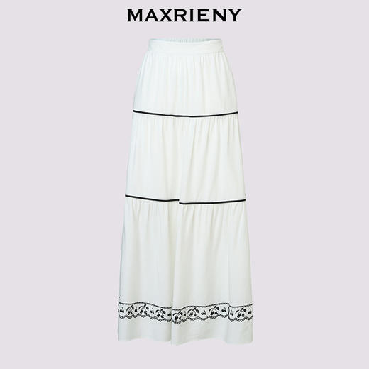 MAXRIENY2026夏半身裙(货号:MS80SK015) 商品图4