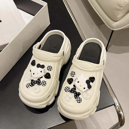 GZ买手优选可爱卡通外穿厚底洞洞鞋拖鞋（3-5天发货）-171193636 商品图3