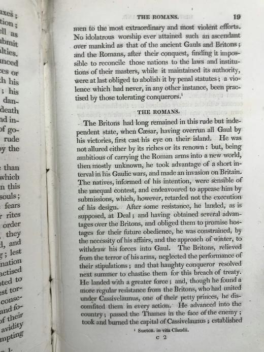 1822-1823年 大卫·休谟《英国史》（全8卷） 配版画肖像插图 全真皮精装大32开 商品图4