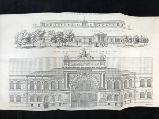 1862年 伦敦国际博览会实录 数百幅版画插图 真皮精装16开 商品图4