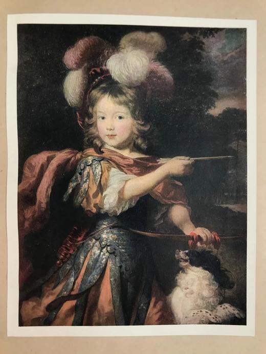 约20世纪早期 大师笔下不朽的美丽孩童 50幅彩色手工贴图 漆布精装16开 商品图12