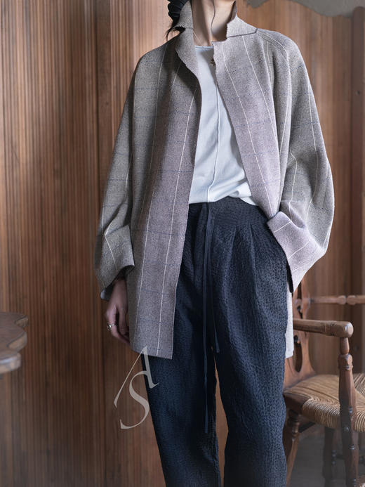 Boboutic 26SS 牛奶白海岛棉茧型针织上衣 商品图3