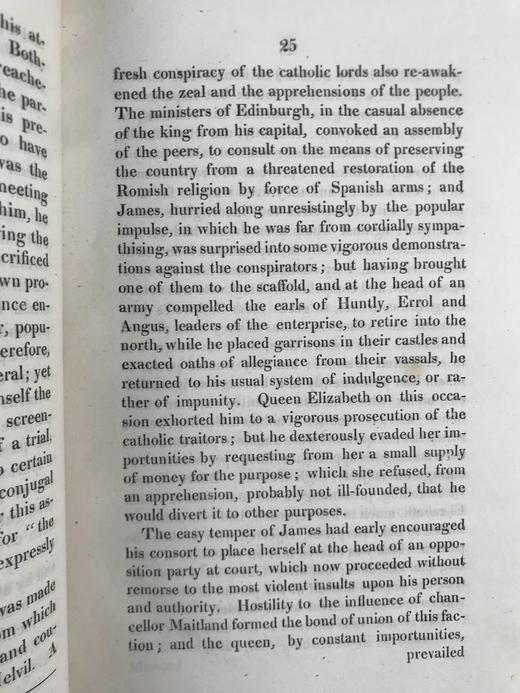 含精美藏书票！1822年 露西·艾金《詹姆斯一世宫廷回忆录》（全2卷） 2幅插图 全真皮精装大32开 商品图5
