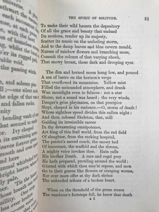 1866年 雪莱诗集（全3卷） 1幅肖像插图 全真皮精装36开 商品图5