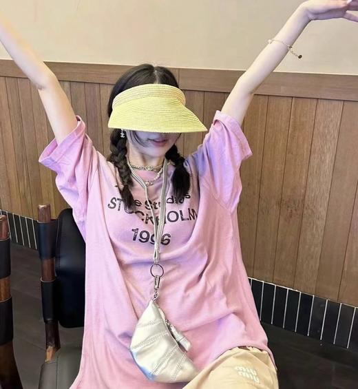 重磅渠道！ 1996短袖   一周发货  男女同款6色短袖  AC宽松版型T恤  做旧炒色TEE 商品图2