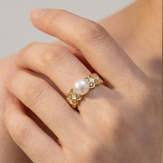 【春夏百搭款】MANREYA玛芮雅淡水珍珠项链耳环首饰、都是真淡水珍珠，明星都喜欢的款式 商品图5