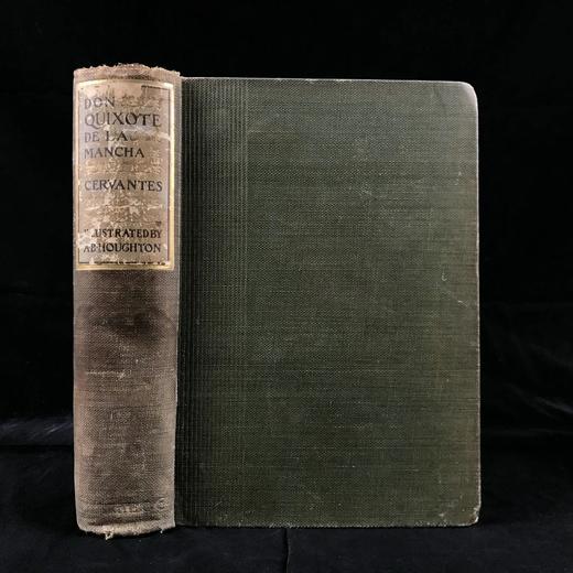 约19世纪后期  Charles Jarvis英译本 堂吉诃德 译自西班牙语原文 100幅插图 漆布精装大32开 商品图0