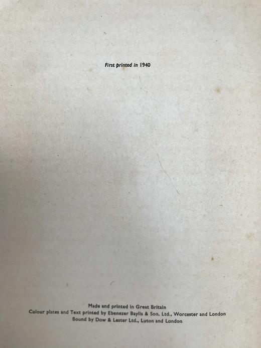 1940年 英国艺术杰作 100幅彩色插图 精装16开 商品图4