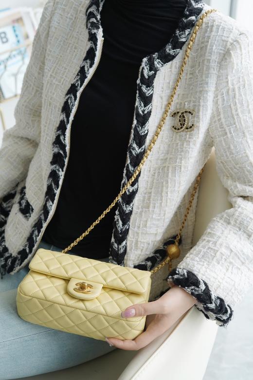 香奈儿 CF大mini金属球斜挎包 多色合集 商品图11