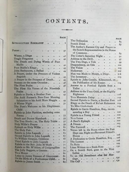 约19世纪后期 彭斯诗集 真皮精装32开 商品图3