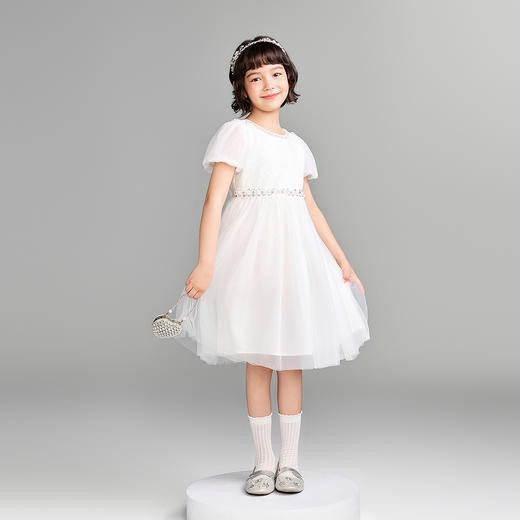 【实体店同款】女童礼裙夏季新款安奈儿童装AG623168 商品图3