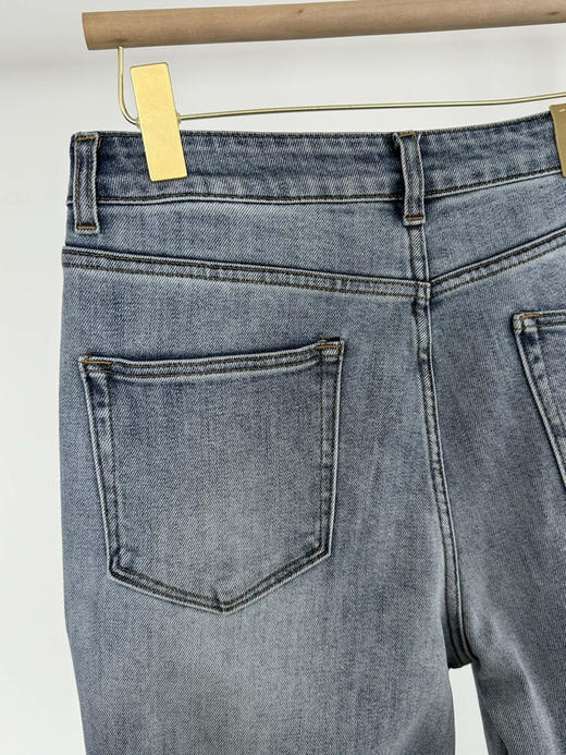 【秒杀价已调 直接拍】开放日有售 江南 莱赛尔棉 新升级 小直筒弹力 软牛仔裤 显瘦神裤 商品图12