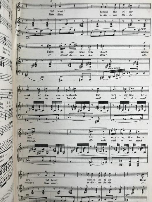 约19世纪后期 舒伯特钢琴乐谱集 真皮精装16开 商品图6