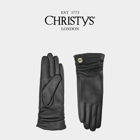 Christys英国皇室御用品牌女士羊皮手套可触屏